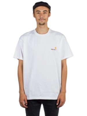 Netthandel Carhartt WIP American Script T skjorte hos Blue Netthandel Carhartt WIP Script Embroidery T skjorte hos Blue